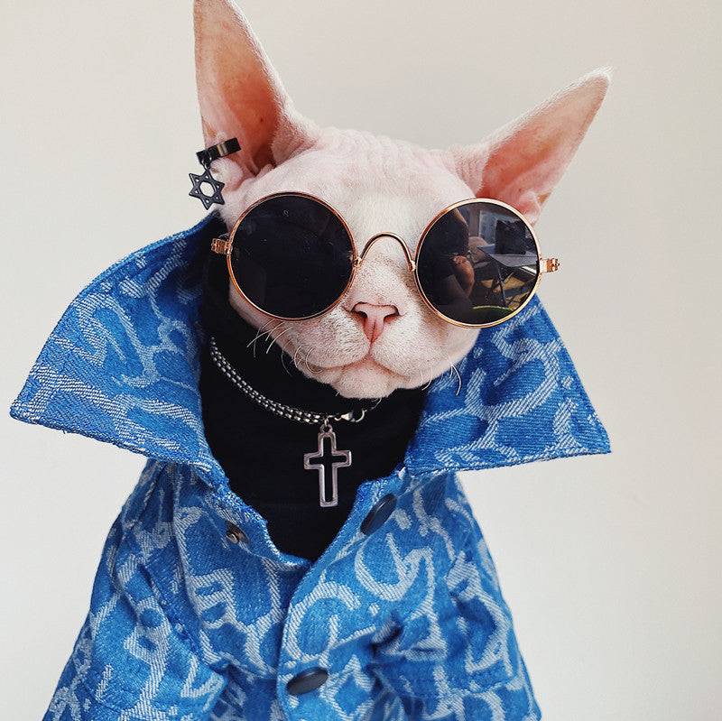 Devon Abikonis Denim Pet Jacket