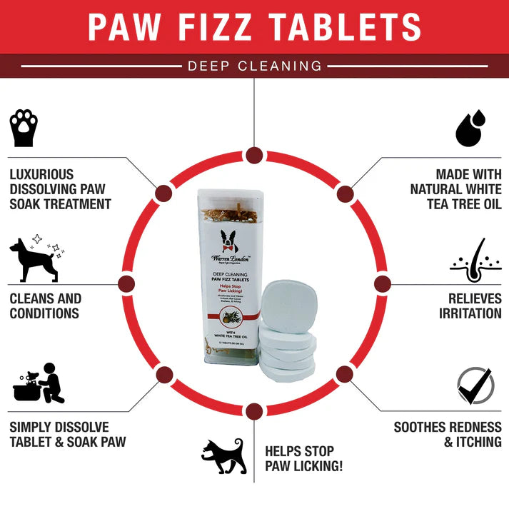 Deep Cleaning Paw Fizz Tablets