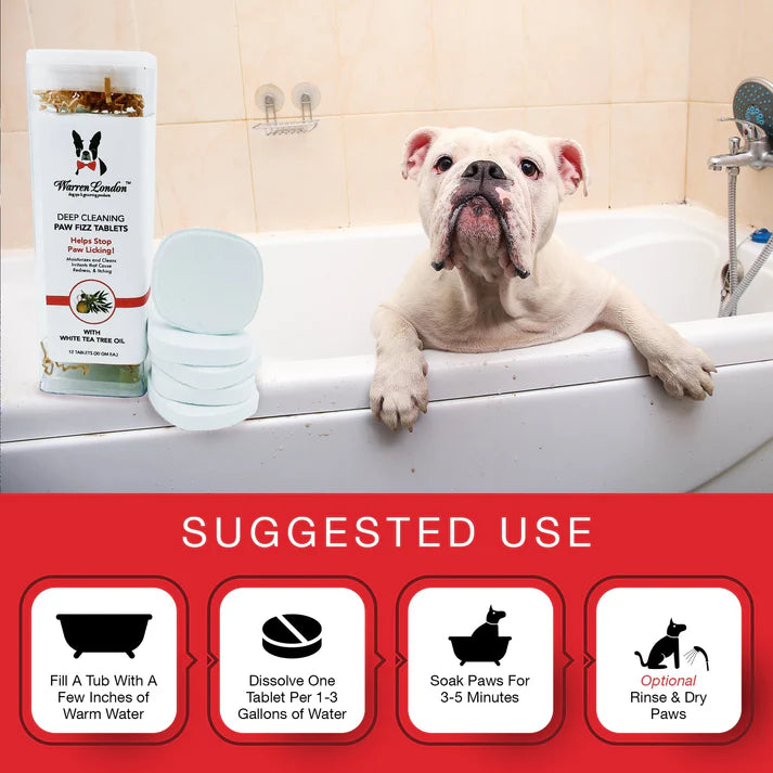 Deep Cleaning Paw Fizz Tablets