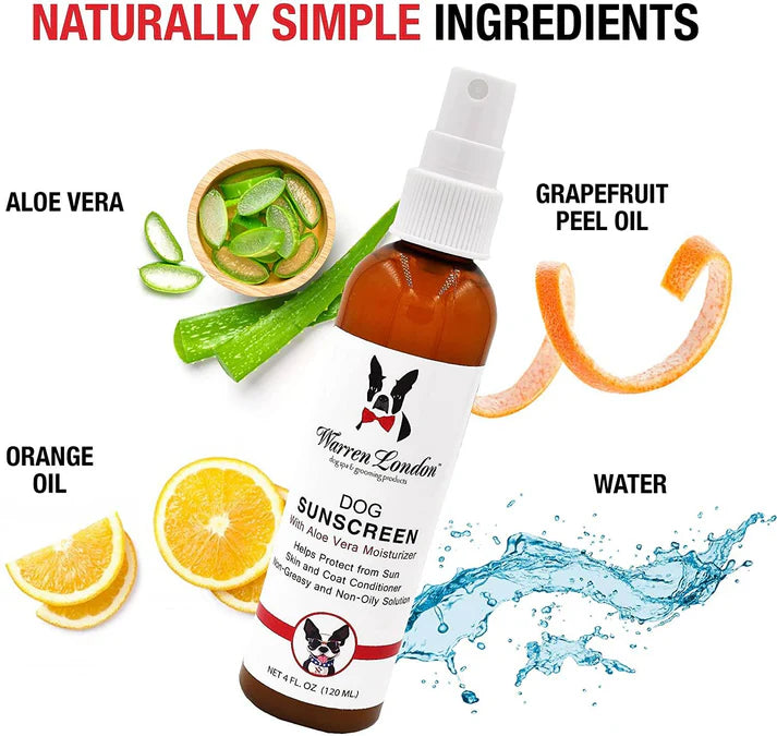 Dog Sunscreen With Aloe Vera Moisturizer by Warren London