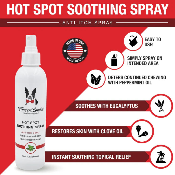 Hot Spot Soothing Spray - Menthol Based by Warren London