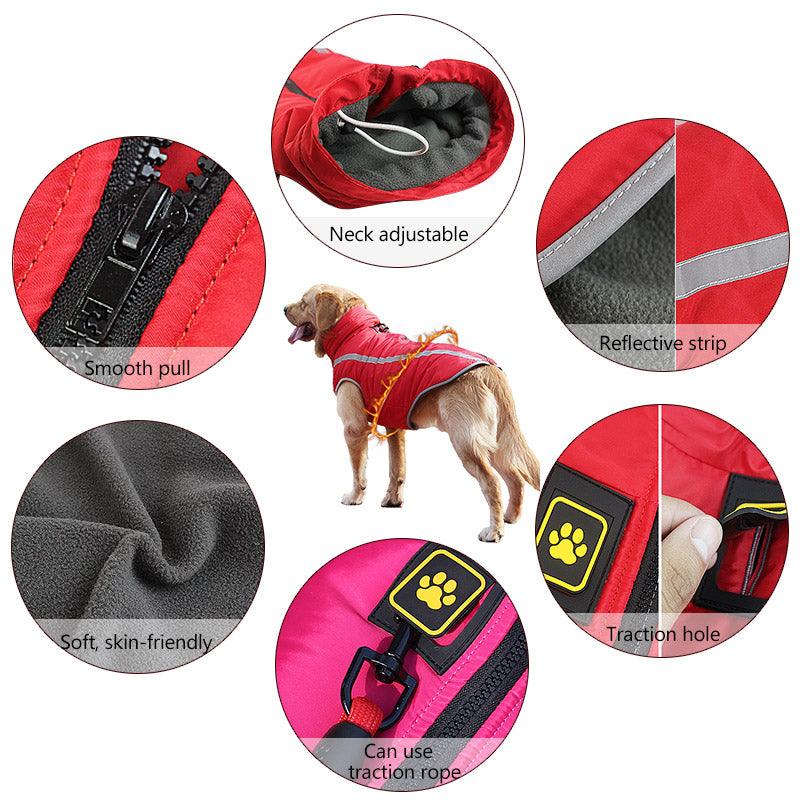 Ultra Cozy Windproof Dog Jacket-2