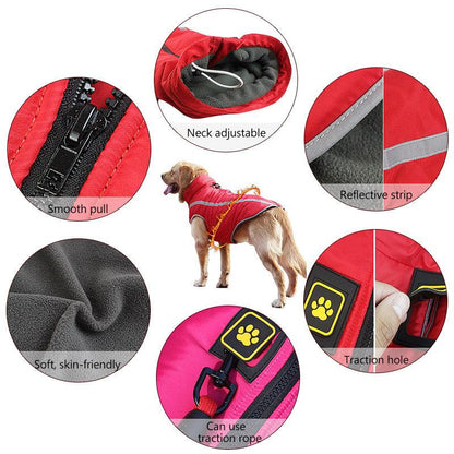 Ultra Cozy Windproof Dog Jacket-2
