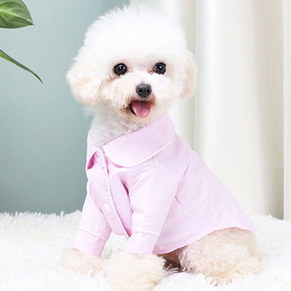 French Small Incense Style Pet Pajamas