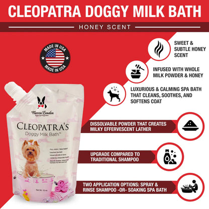 Cleopatra's Doggy Milk Bath by Warren London