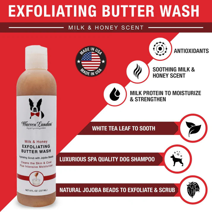 Exfoliating Butter Wash with Jojoba Beads by Warren London