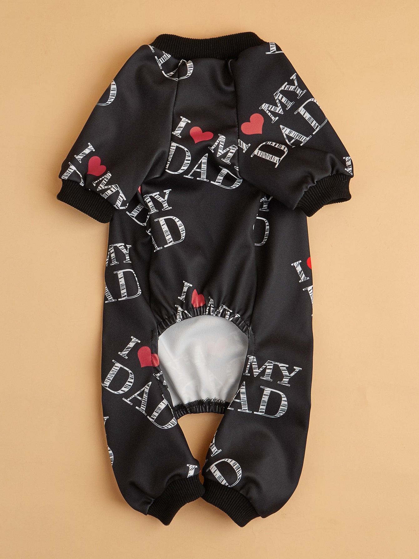 I Love Mom / I Love Dad Onesie PJ's For Dogs And Cats