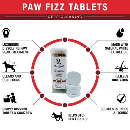 Deep Cleaning Paw Fizz Tablets