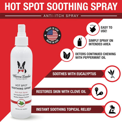 Hot Spot Soothing Spray - Menthol Based by Warren London